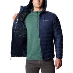 Columbia Powder Lite™ Hooded Jacket Collegiate Navy