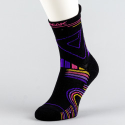 Peak Flash 5 Basketball Sock Black