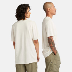 Timberland SS Refibra Graphic Tee - natural