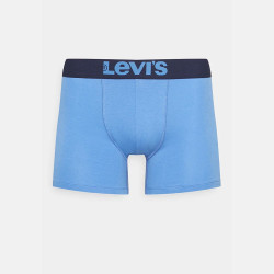 Levis Men Sprtswr Logo Boxer Brief 2P Blue Combo