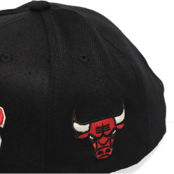 Mitchell & Ness The Champ Redline Snapback Chicago Bulls Black