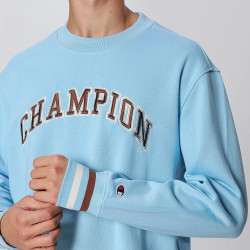 Champion Bookstore Heavy Fleece Sweatshirt Light Blue