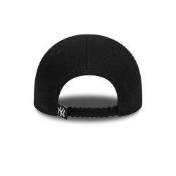 NEW ERA MLB New York Yankees Infant Icon Black 9FORTY Adjustable Cap