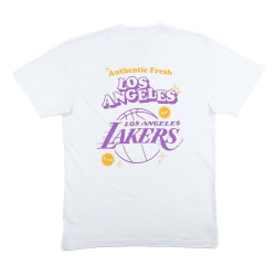 Mitchell & Ness NBA Merch Take Out Tee Los Angeles Lakers White