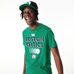 Tričko New Era Boston Celtics Green NBA Graphic T-Shirt zelená