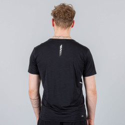 Peak Running Series Knitted T-Shirt Black