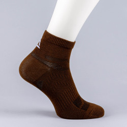 Peak Medium Cut Socks Dk.Coffee