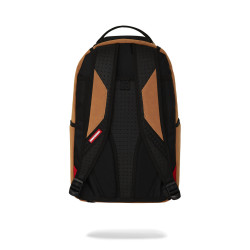 Batoh Sprayground Shark Central Interior DLX-Faux Suede Backpack Brown