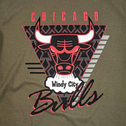 Mitchell & Ness NBA Final Seconds Tee Bulls Chicago Bulls Olive