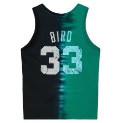 Mitchell & Ness NBA Tie Dye Cotton N&N Tank BOSTON CELTICS LARRY BIRD BLACK / GREEN