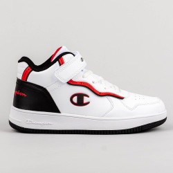 Champion Mid Cut Shoe Rebound Alter Mid B Ps White/Black/Red