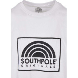 Southpole Square Logo Tee white