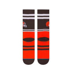 Stance Crew Nfl Browns Logo Brown