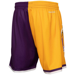 Mitchell And Ness Nba Big Face Shorts 5.0 - 8-20Y Los Angeles Lakers Yellow/Purple/White