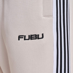 FUBU Corporate Mesh Pants creme/black