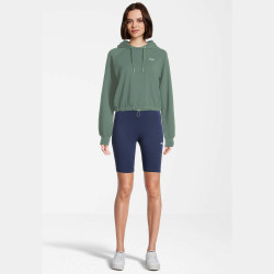 Fila BAALBERGE cropped hoody Silt Green