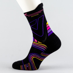 Peak Flash 5 Basketball Sock Black