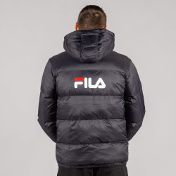 Fila Floyd Puff Hood Jacket Black