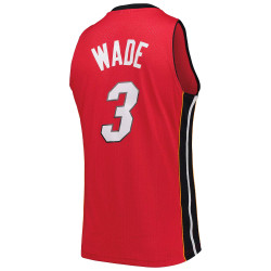 Mitchell & Ness Nba Swingman Jersey Alt. Miami Heat Wade Dwayne Red