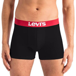 Levis Men Solid Basic Boxer (2-Pack) Black