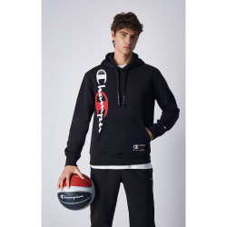 Champion Basketball Hooded Sweatshirt Black