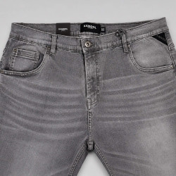 Džínsy Kangol Zanie Plus Jeans Grey Wash šedé
