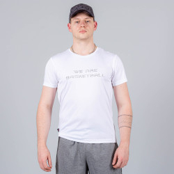 Peak Basketball Trainning T-Shirt White