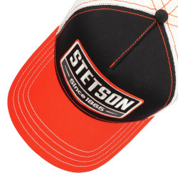 Šiltovka Stetson Trucker Cap Gasoline Red/Black