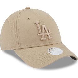 NEW ERA 940W MLB League Essential LA Dodgers Womens 9FORTY Cap Beige