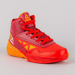 PEAK Basketball Shoes Red/Rumba Red