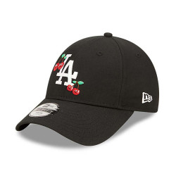 New Era MLB La Dodgers Youth Fruit Icon Black 9Forty Adjustable Cap Black