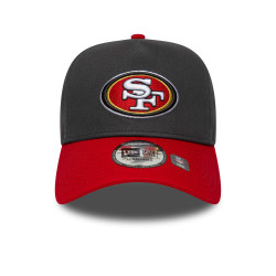 Šiltovka New Era San Francisco 49ers NFL Charcoal 9FORTY E-Frame Adjustable Cap tmavošedá