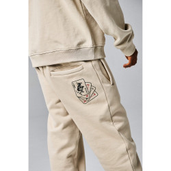 GRIMEY WEAR DEEPER HEAVYWEIGHT SWEATPANTS CREAM