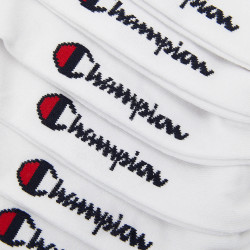 Champion 6Pk Quarter Socks White