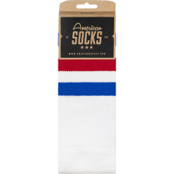 American Socks Ponožky American Pride Knee High White