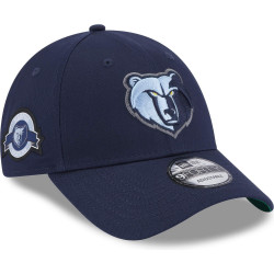 NEW ERA 940 NBA Team Side Patch Memphis Grizzlies 9FORTY Cap Navy