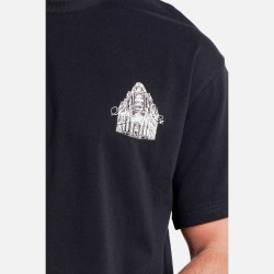 Tričko Sixth June Maison SJ Print Ss Tshirt Black