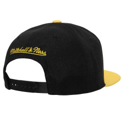 Mitchell & Ness NBA Low Big Face Snapback HWC Los Angeles Lakers Black / Yellow