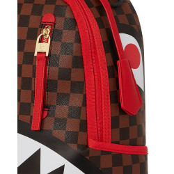 Sprayground All Or Nothing Sharks In Paris Backpack (Dlxv) Brown/Red