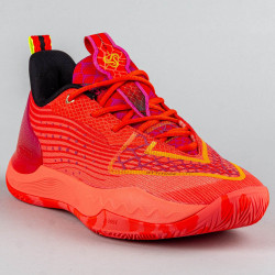 Basketbalové tenisky Peak Taichi Big Triangle 4.0 Malik Monk Signature Pro Basketball Match Shoes Red Melange