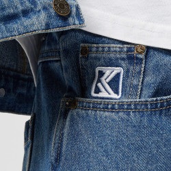 Karl Kani KK OG Patched Baggy Five Pocket Denim Vintage indigo