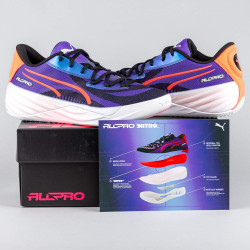 Puma All-Pro Nitro Shoe Violet/Black/Pink Alert