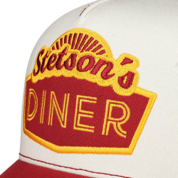 Šiltovka Stetson Trucker Cap Diner Red/White
