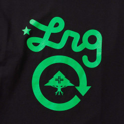 LRG CYCLE LOGO RESEARCH LS TEE BLACK