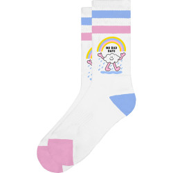 American Socks No Bad Days - Mid High White