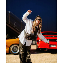 Taška Sprayground Speed Shark Side Swipe Savvy Crossbody Black