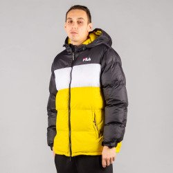 FILA SCOOTER puff jacket black/olive/white