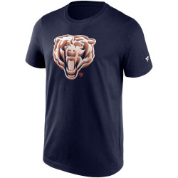 Fanatics NFL Chrome Graphic T-Shirt Chicago Bears Maritime Blue