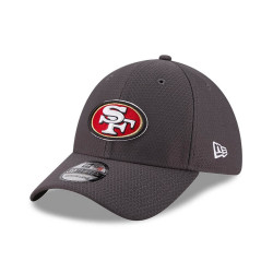 NEW ERA šiltovka 3930 NFL Hex tech 39thirty SAN FRANCISCO 49ERS Grey