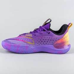 Basketbalové tenisky Peak Taichi Big Triangle 4.0 Malik Monk Signature Pro Basketball Match Shoes Melange Purple